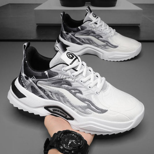 Spring Student Sports Casual Mesh Clunky Versatile Trendy Shoes Breathable Shoes Men