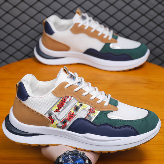 Plus Size Men's Mesh Breathable Sports Casual Shoes