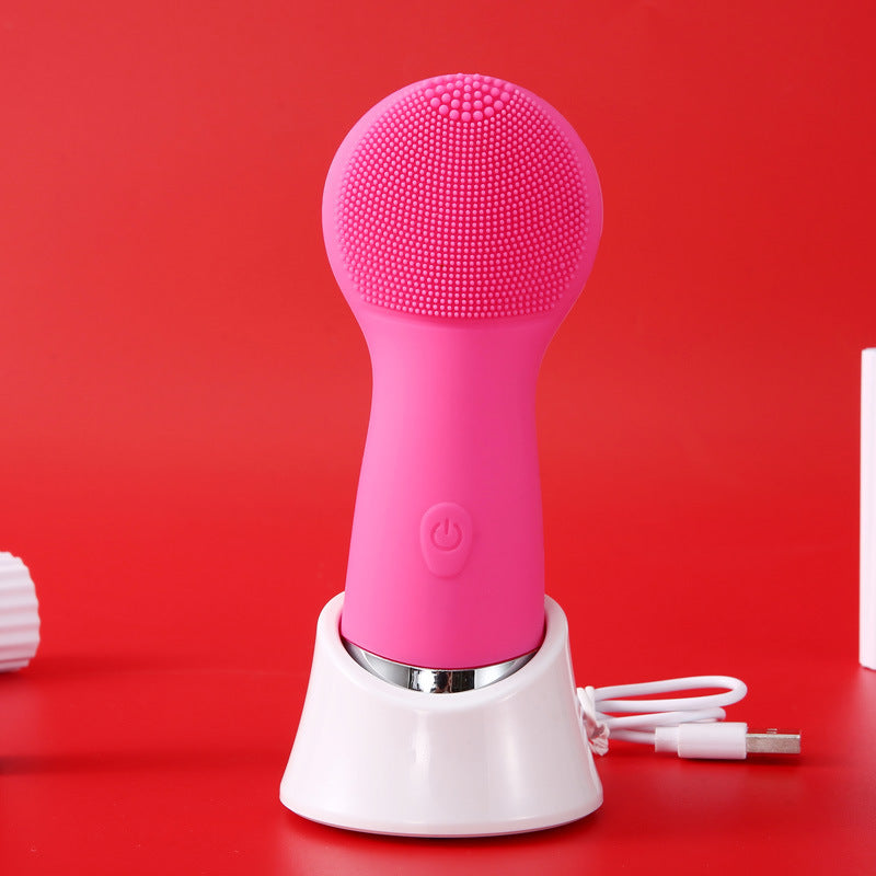 Wireless Rechargeable Cleansing Instrument, Imported Instrument, Electric Cleansing Brush