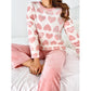 Thickening Flannel Pajamas Warm And Soft Long-sleeve Suit