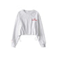 Casual Loose Letter Embroidered Long Sleeve Sweatshirt