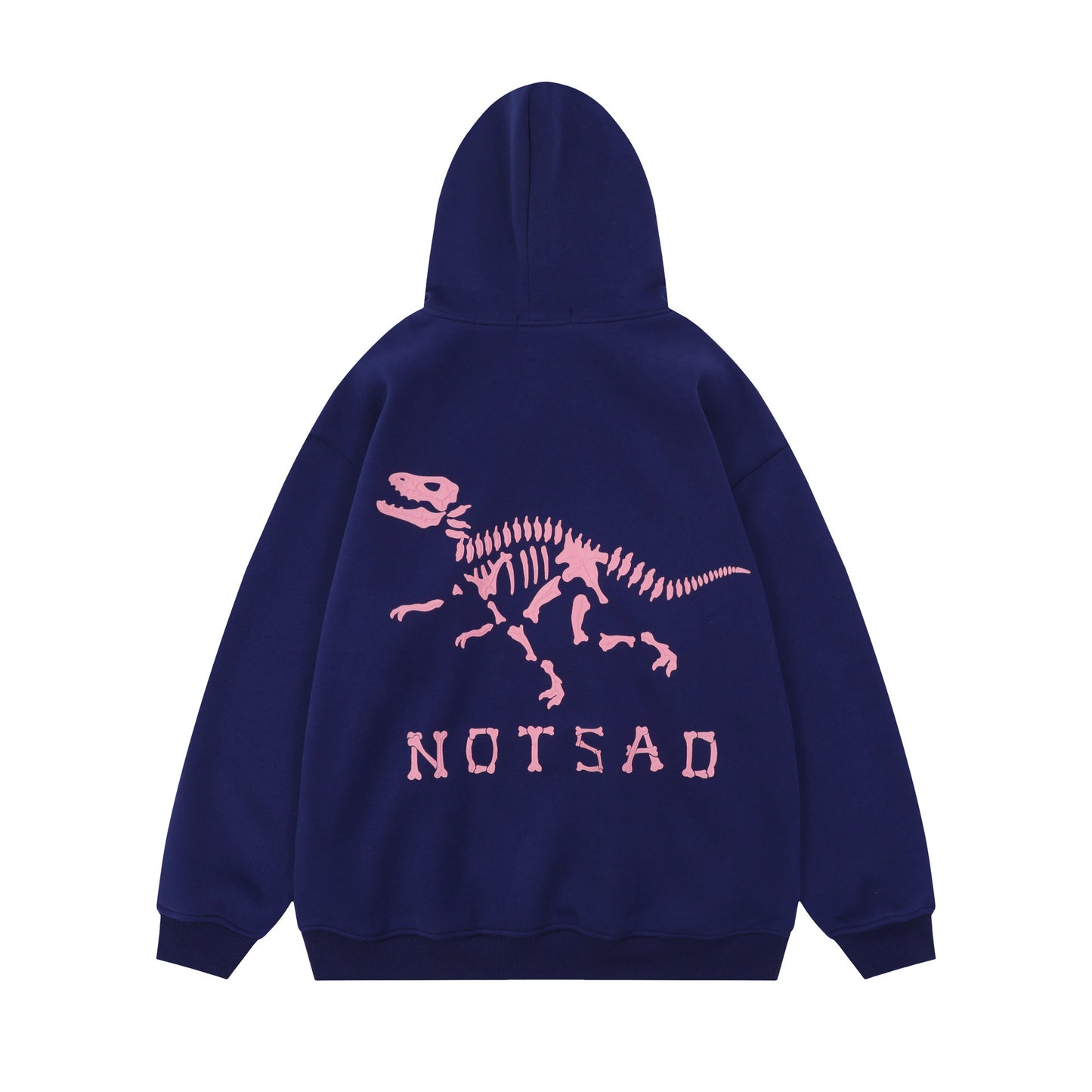 Men's Fleece Embroidered Hooded Pullover Sweatshirt