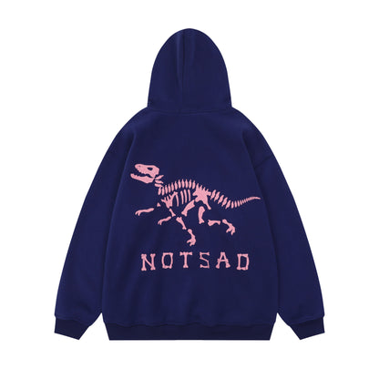 Men's Fleece Embroidered Hooded Pullover Sweatshirt