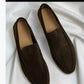 Men's Loafers Summer Casual Frost Flat Shoes Slip-on Driving Shoes