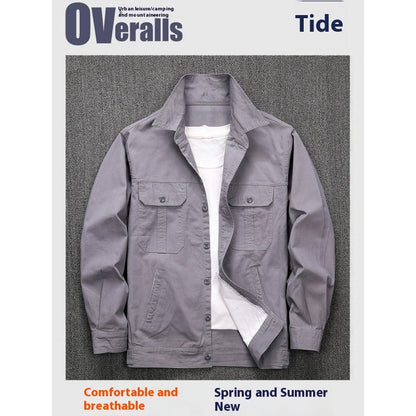 Welding Anti-scald Workshop Large Pocket Workwear Suit