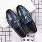 Men's Plus Size Plaid Casual Loafers