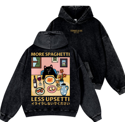 Heavyweight Washed And Distressed Loose Batik Sweatshirt