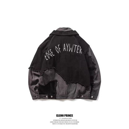 Loose Men's Coat Hong Kong Style Harajuku Style