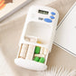 Smart medicine reminder two small kits mini portable portable electronic reminder timing alarm clock box