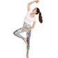 Fashion printed yoga clothes suit women