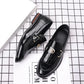 Men's Plus Size Plaid Casual Loafers