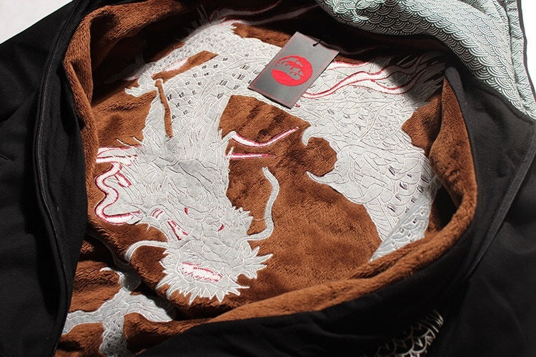 Embroidered Sweatshirt Chinese Embroidered Cotton Jacket Tattoos