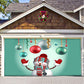 Christmas Background Hanging Cloth Garage Door Patch Holiday Party