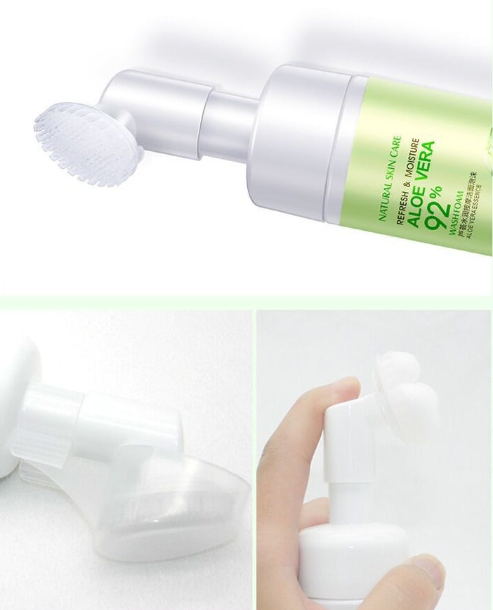 Foam cleansing facial cleanser