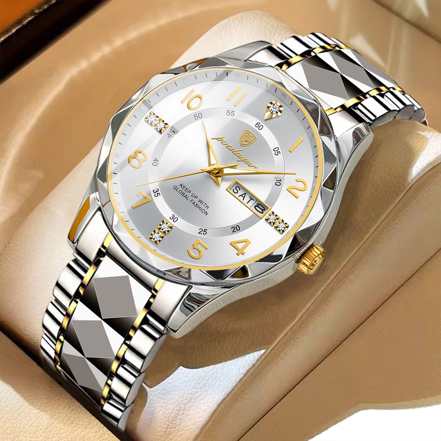 Luxury Waterproof Luminous Quartz New Men's Watch