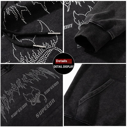 American Terry Couple Hooded Sweater