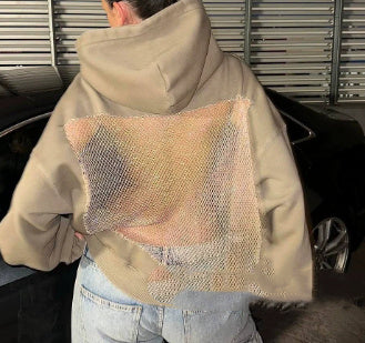 Women's Hooded Sportswear Casual Long Sleeved Shirt