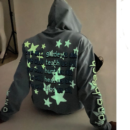 Hoodie Hip Hop Streetwear Matching Family Father and Son Spring Autumn