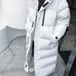 Korean-style Mid-length Over-the-knee Down Cotton-padded Coat