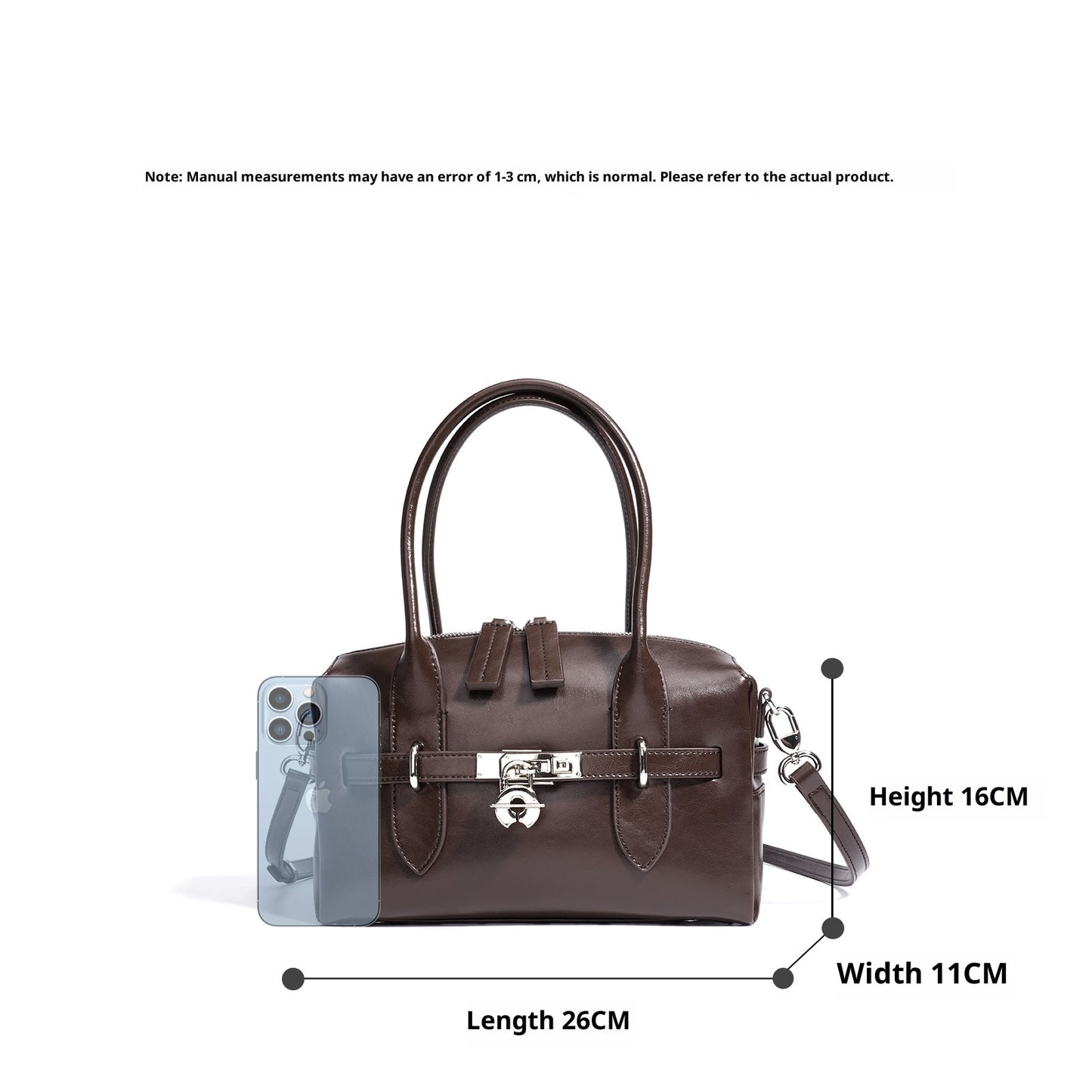 Cortical Women's Spliced Casual Crossbody Bag