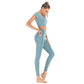 Pocket yoga clothes suit women