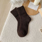 Tube Winter Thickened Maillard Terry Velvt Plush Snow Socks