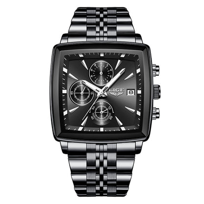 Business Personality Large Dial Square Watch Men