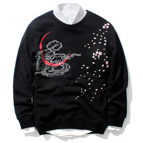 Men's embroidered sweatshirt