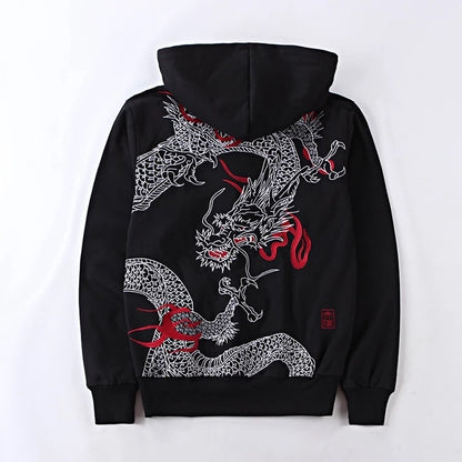 Embroidered Sweatshirt Chinese Embroidered Cotton Jacket Tattoos