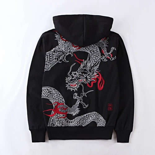 Embroidered Sweatshirt Chinese Embroidered Cotton Jacket Tattoos