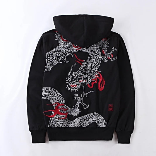 Embroidered Sweatshirt Chinese Embroidered Cotton Jacket Tattoos
