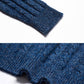 Men's Cashmere Sweater Zipper Collar Warm Sweater Thickened