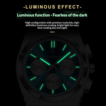 Mens Waterproof Multifunctional Luminous Ultra-thin Watch