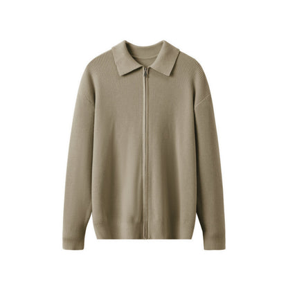 Men's Knitted Cardigan outerwear With Collar