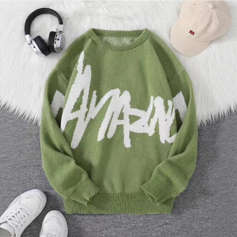 Men's And Women's Graffiti Letter Hoodie