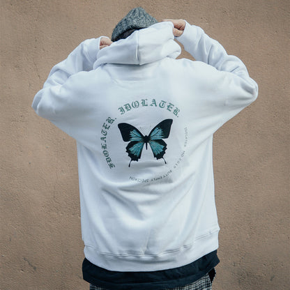 Add Fleece Hoodie To Make Old Butterfly Hoodie