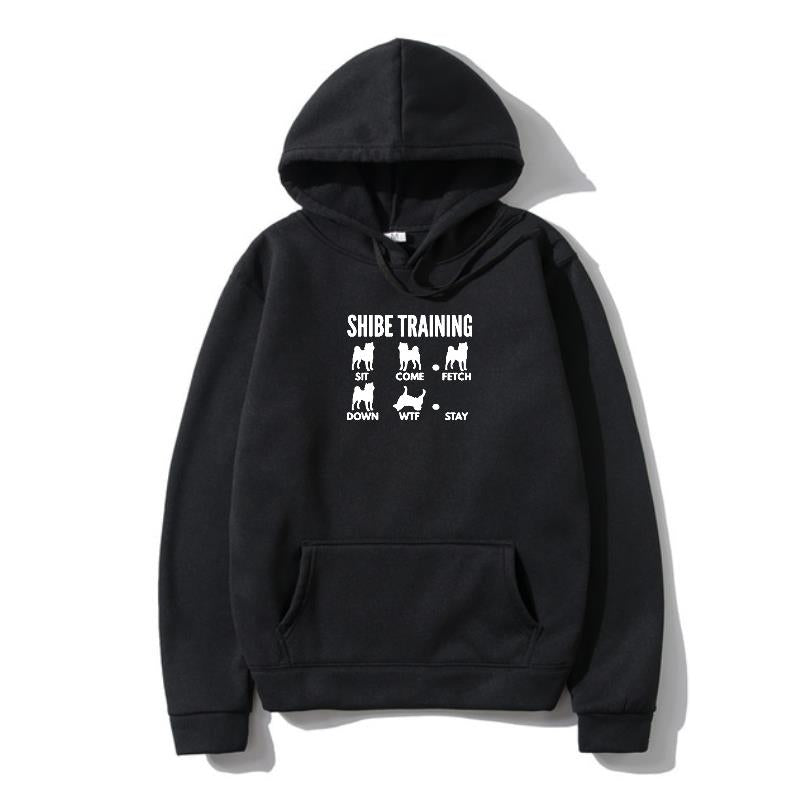 Training Dog Hoodie Sports Men Streetwear