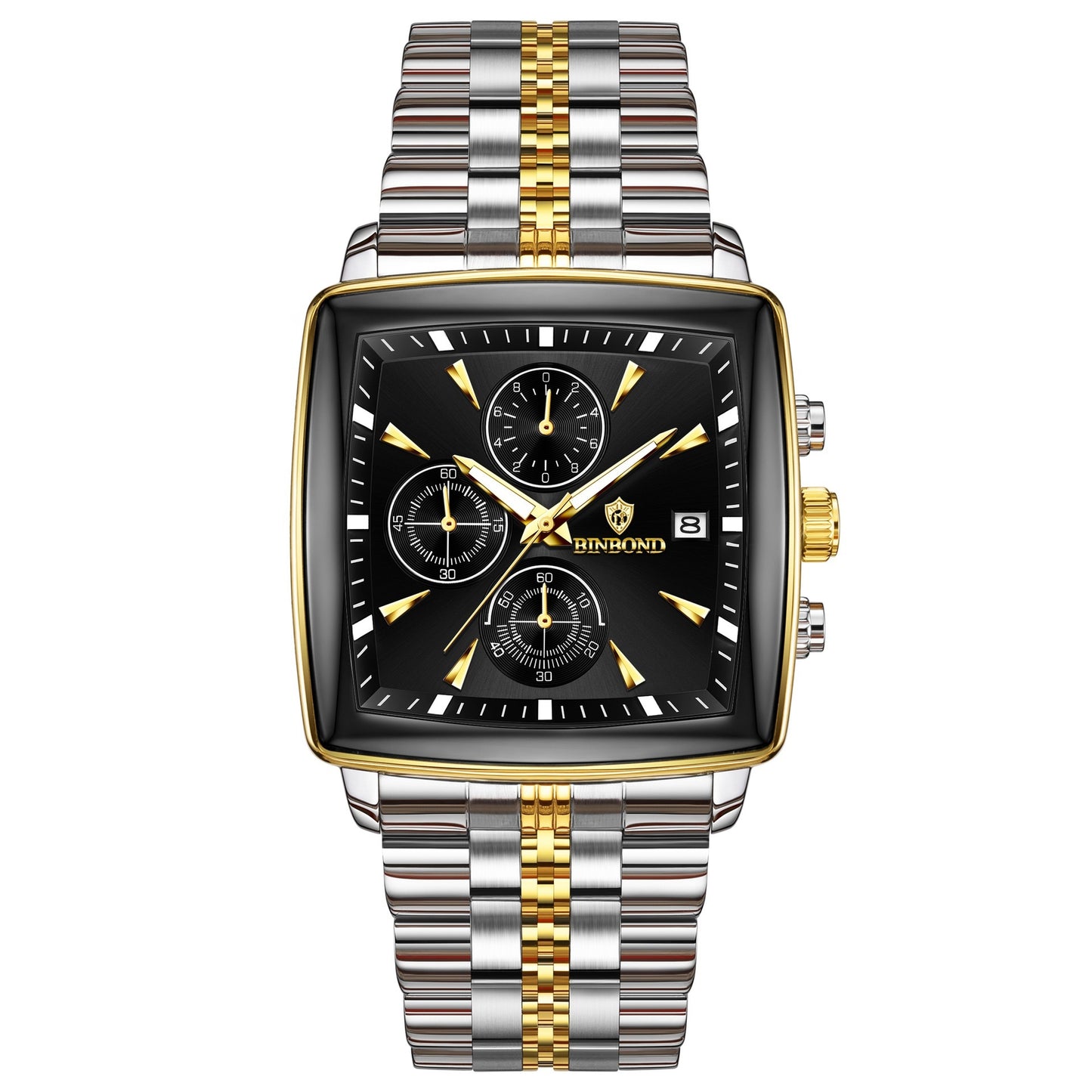 Men's Multi-functional Timing Luminous Waterproof Quartz Watch