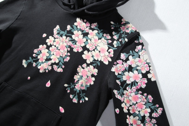 Embroidered Phoenix Hoodie Sweatshirt