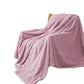 Single-layer Double-sided Tower Velvet Blanket Lunch Break Sofa Cover Blanket