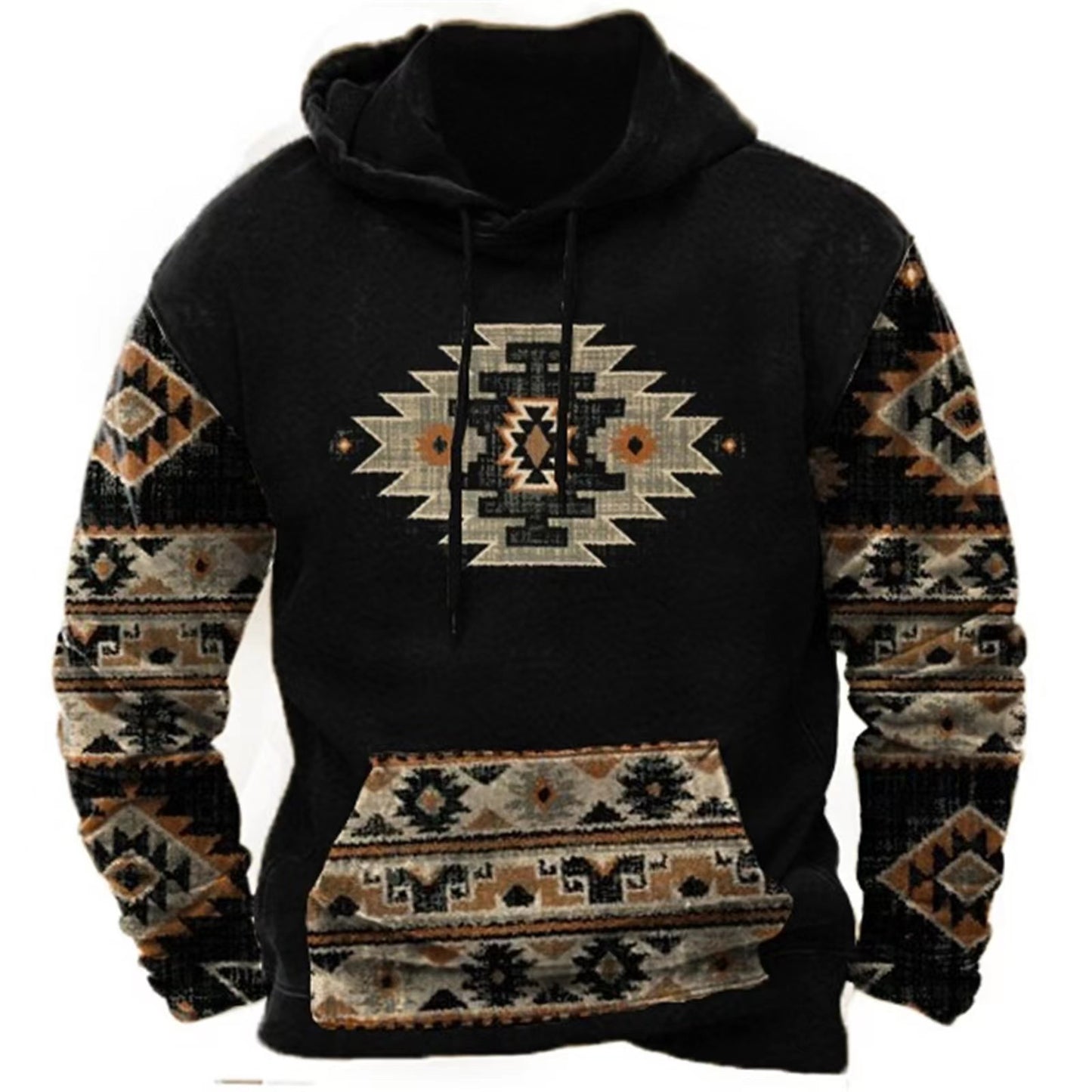 Viking Myth Digital Printing Men's Street Trend Hoodie