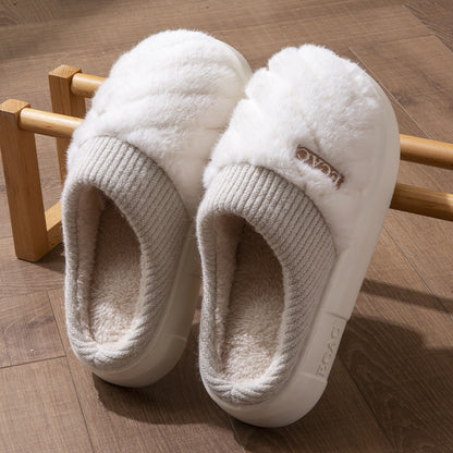 Women's Cotton Slippers Indoor Non-slip Thick-soled Cotton Slippers Cotton Slippers