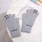 Knitted Gloves Touchscreen Winter Cute Panda Warm Goves For Cycling Women