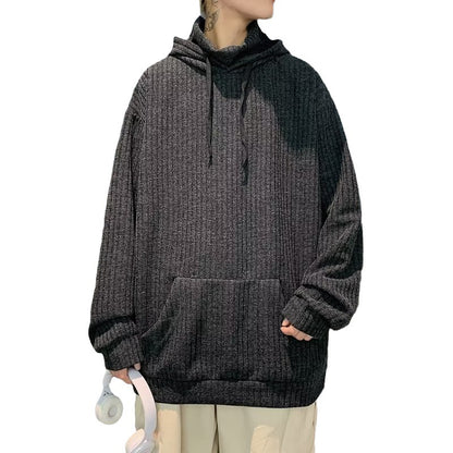 American Turtleneck Hooded Sweater Men