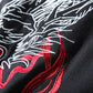 Red Embroidered Dragon Sweatshirt