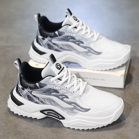 Spring Student Sports Casual Mesh Clunky Versatile Trendy Shoes Breathable Shoes Men