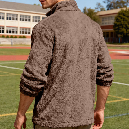 Leisure Sports Loose Zip Bejirog Stand-up Collar Jacket