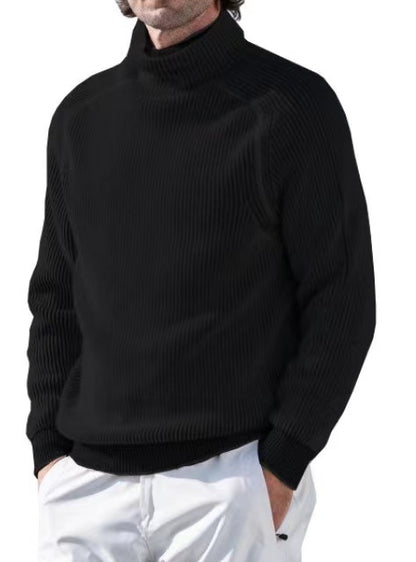 Men's Wool High Collar Warm Sweater