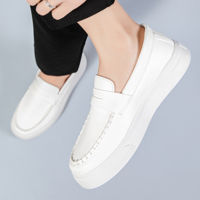 Men's Shoes British Style Summer Breathable Gommino