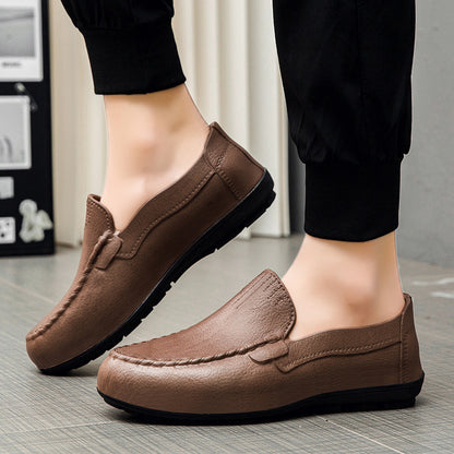 Thick Bottom Wear-resistant Height Increasing Work Chef Men's Outdoor Wear New Antiskid Shoes